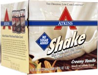 Atkins Advantage Low Carb Ready To Drink Shake Creamy Vanilla