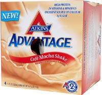 Atkins Advantage Low Carb Ready To Drink Shake Cafe Mocha
