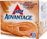 Atkins Advantage Low Carb Ready To Drink Shake Vanilla Caramel Creme